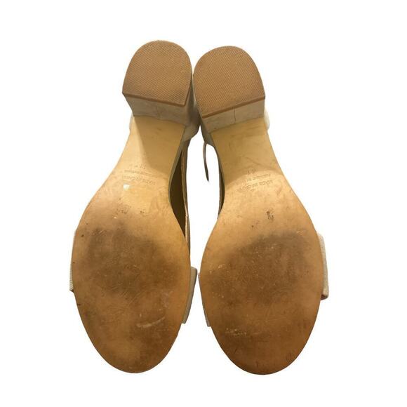 Free People Women's Ankle Strap Suede Comfy Block Heel Sandals Size 10.5 Gray - Picture 6 of 8